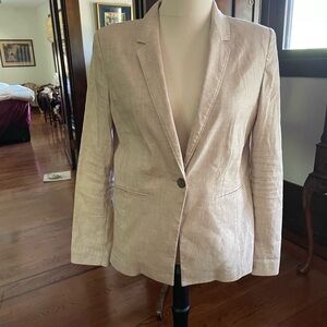 Halogen linen blazer size medium